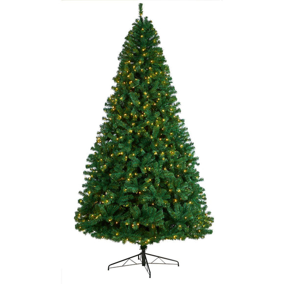 9' Northern Tip Artificial Christmas Tree With 650 Clear