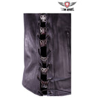 Maltese Cross Lace Up Charm Pack of 6 For Vests Jackets Boots