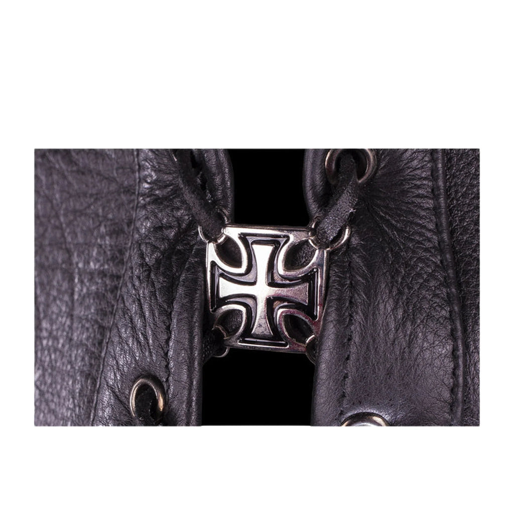 Maltese Cross Lace Up Charm