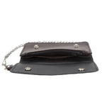 Brown Bifold Motorcycle Chain Wallet Dream Apparel Secure Leather