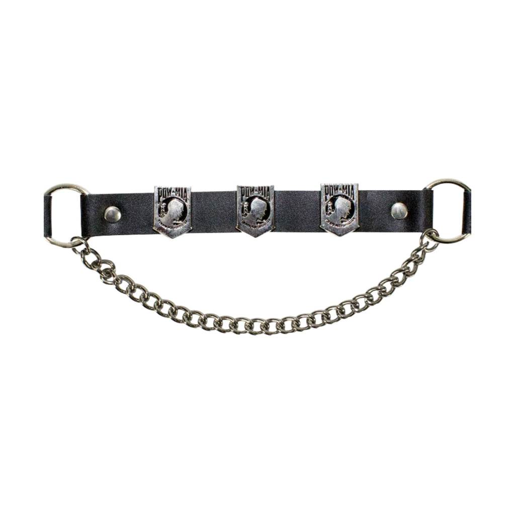 Pow MIA Boot Chains Dream Apparel PVC Leather 17 Inch Adjustable Set