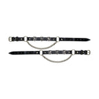 Pow MIA Boot Chains Dream Apparel PVC Leather 17 Inch Adjustable Set