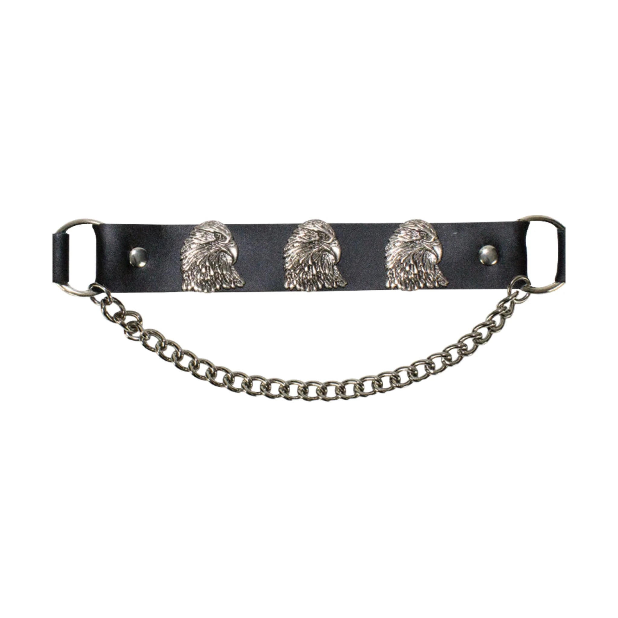 Eagle Boot Chains Dream Apparel PVC Leather Like Adjustable Durable Set of 2