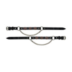 Shotgun Shell Boot Chains Dream Apparel PVC Leather Look Adjustable 17 Inch Set