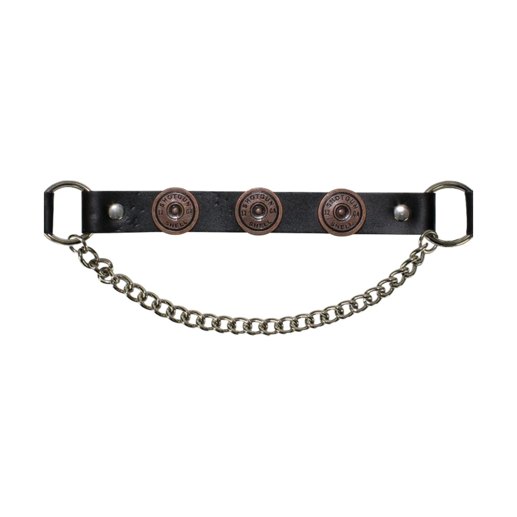 Shotgun Shell Boot Chains Dream Apparel PVC Leather Look Adjustable 17 Inch Set