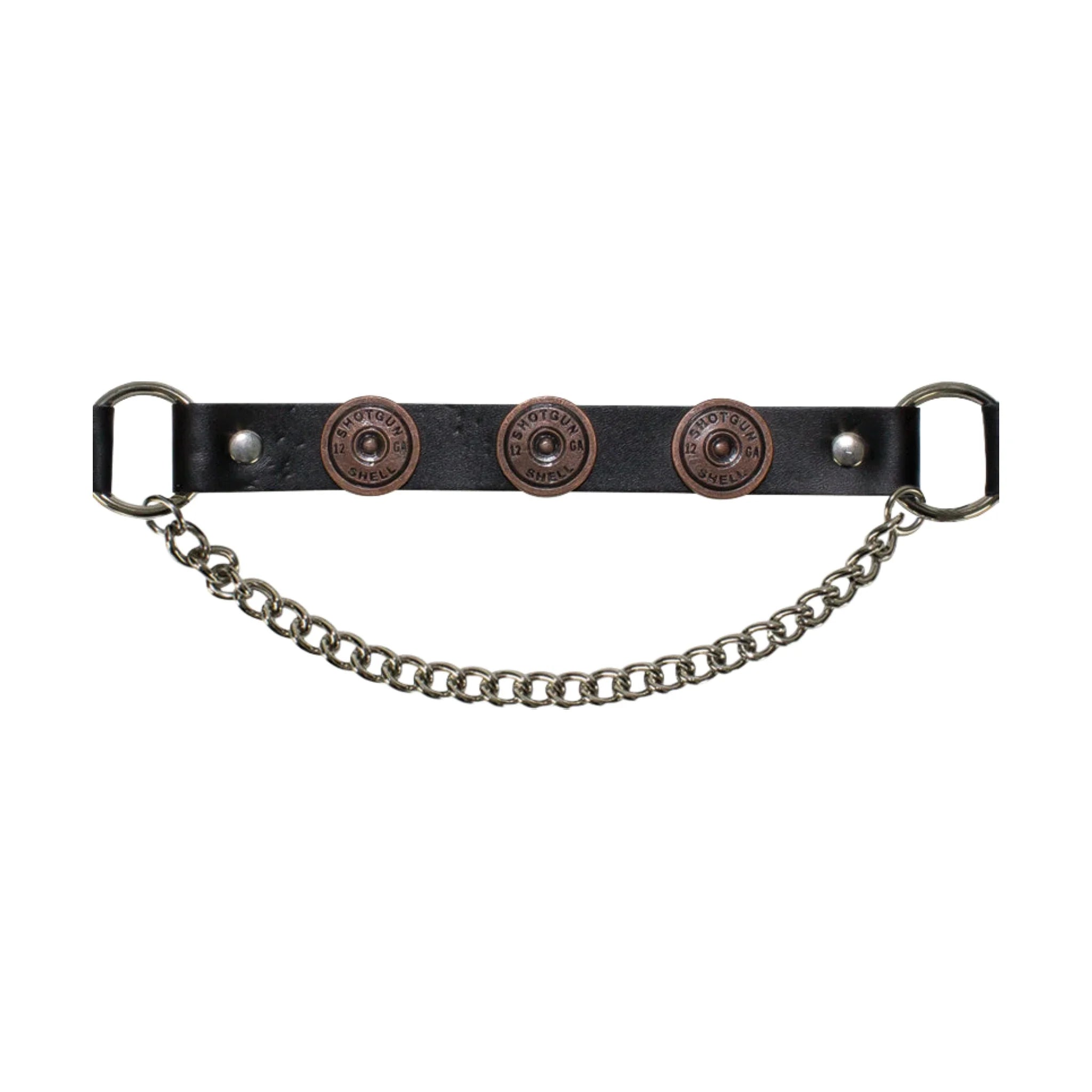 Shotgun Shell Boot Chains Dream Apparel PVC Leather Look Adjustable 17 Inch Set