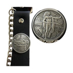 Boot Chain Adjustable Leather Strap Durable Western Cowboy Boot Accessory