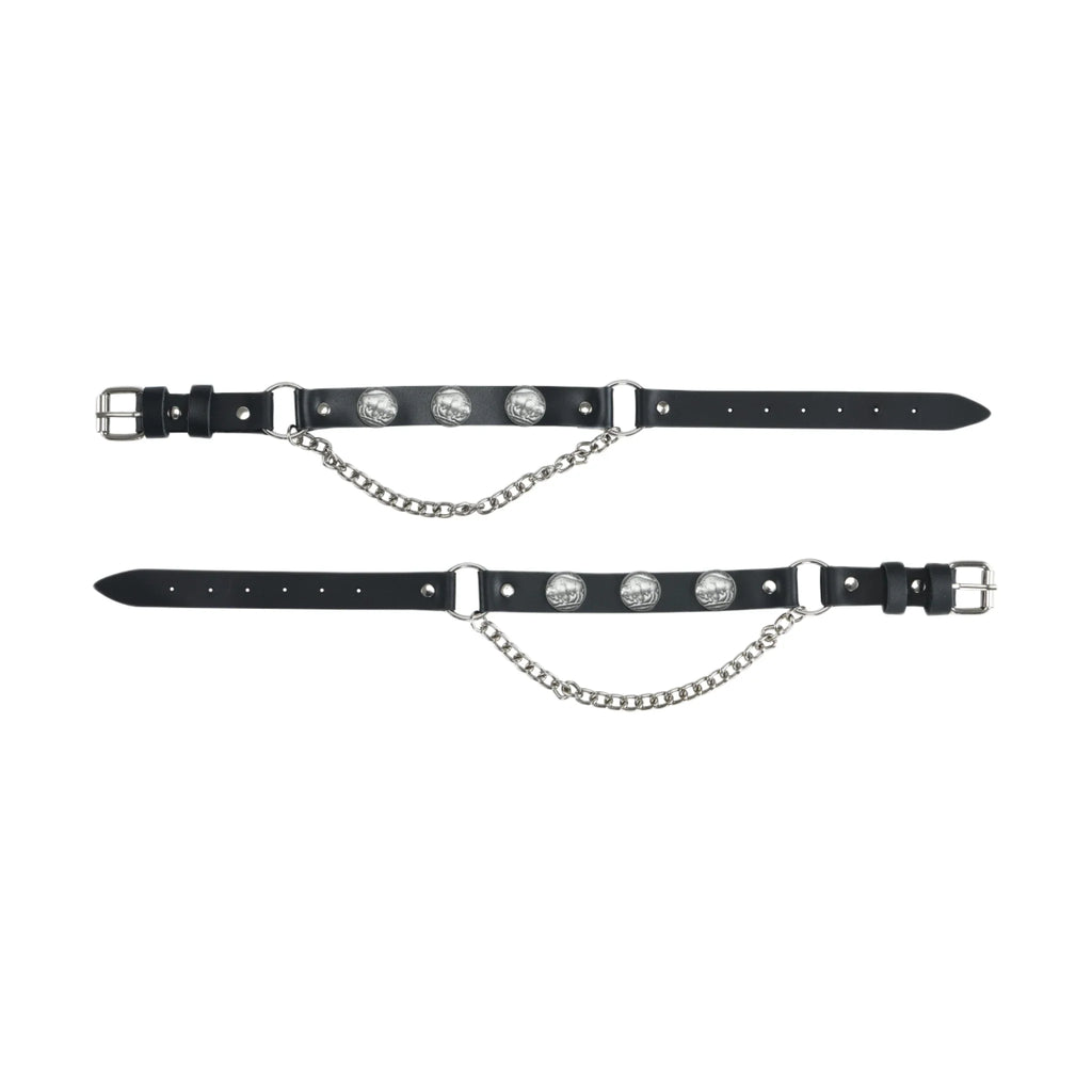 Boot Chain Buffalo Nickel Vintage Style Western Cowboy Accessory