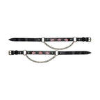 American Flag Boot Chains Dream Apparel 17 Inch Adjustable PVC Leather Look