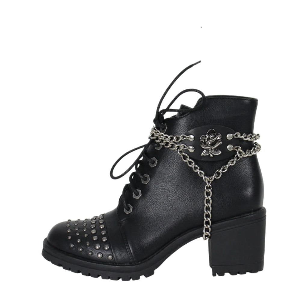 Chrome Rose Boot Chain