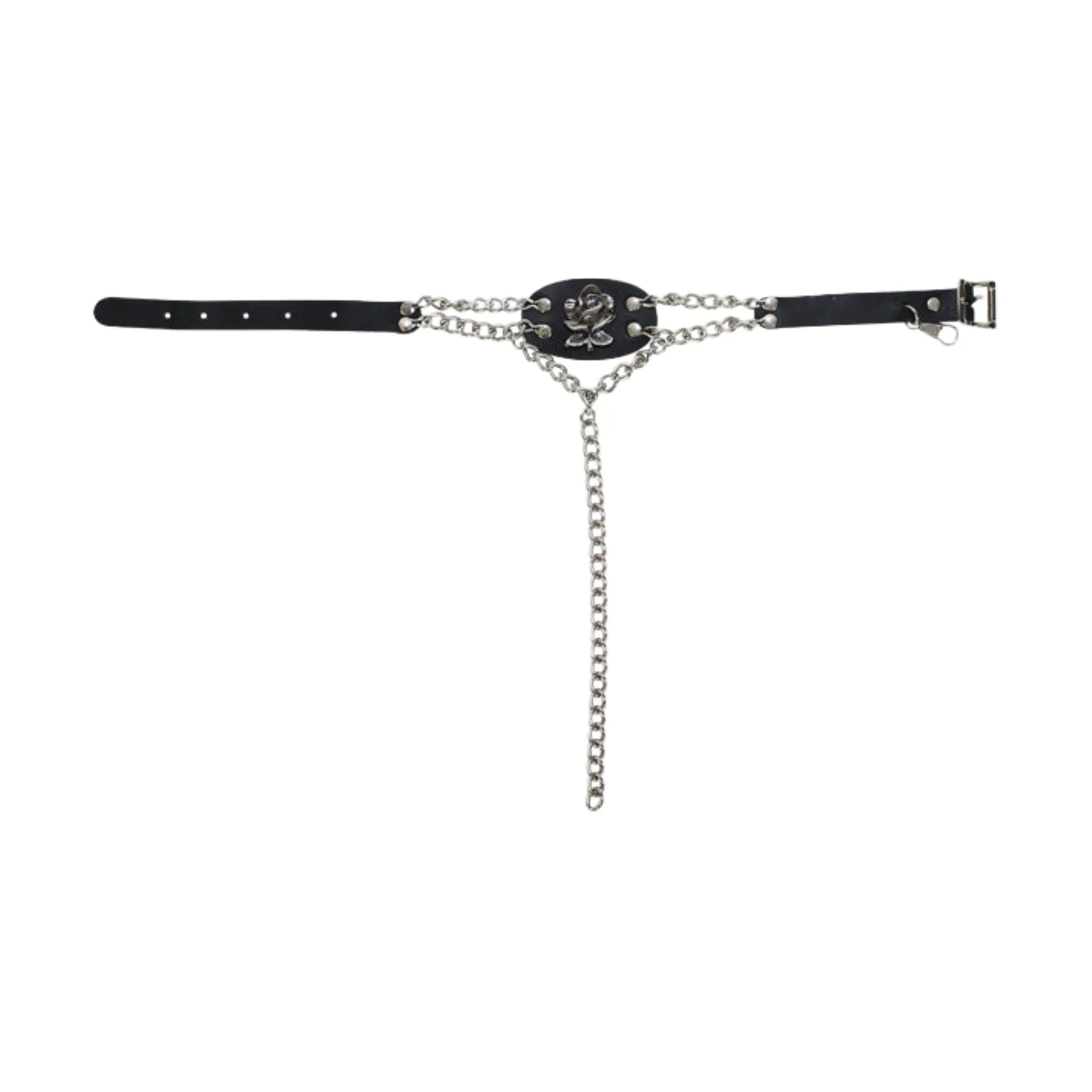 Chrome Rose Boot Chain