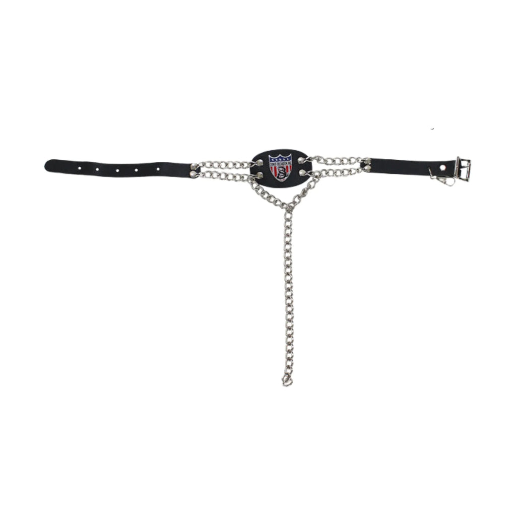 Dont Tread On Me Logo Boot Chain Triple Chrome Chains Durable PVC Strap