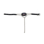 Dont Tread On Me Logo Boot Chain Triple Chrome Chains Durable PVC Strap