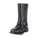 Women Biker Boots,  Straps & Ring on Ankle
