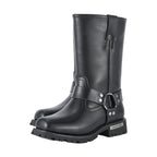 Women Biker Boots,  Straps & Ring on Ankle