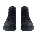 Motorcyle Men's Biker Boots Straps & Ring on Ankle