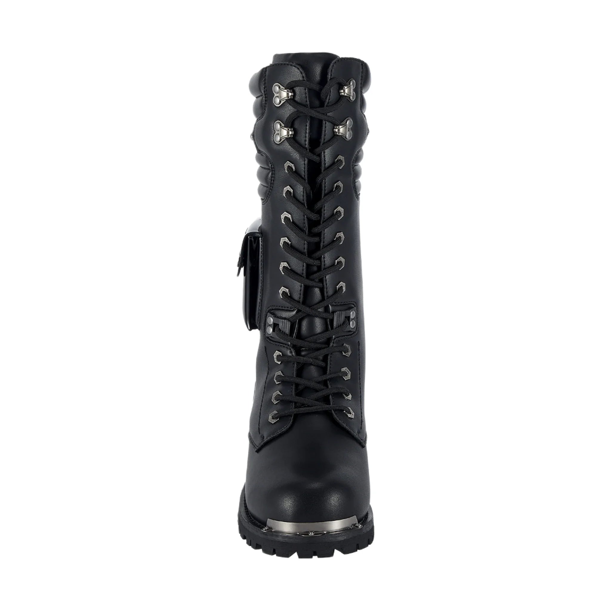 Dream Apparel Men Black Biker Boots