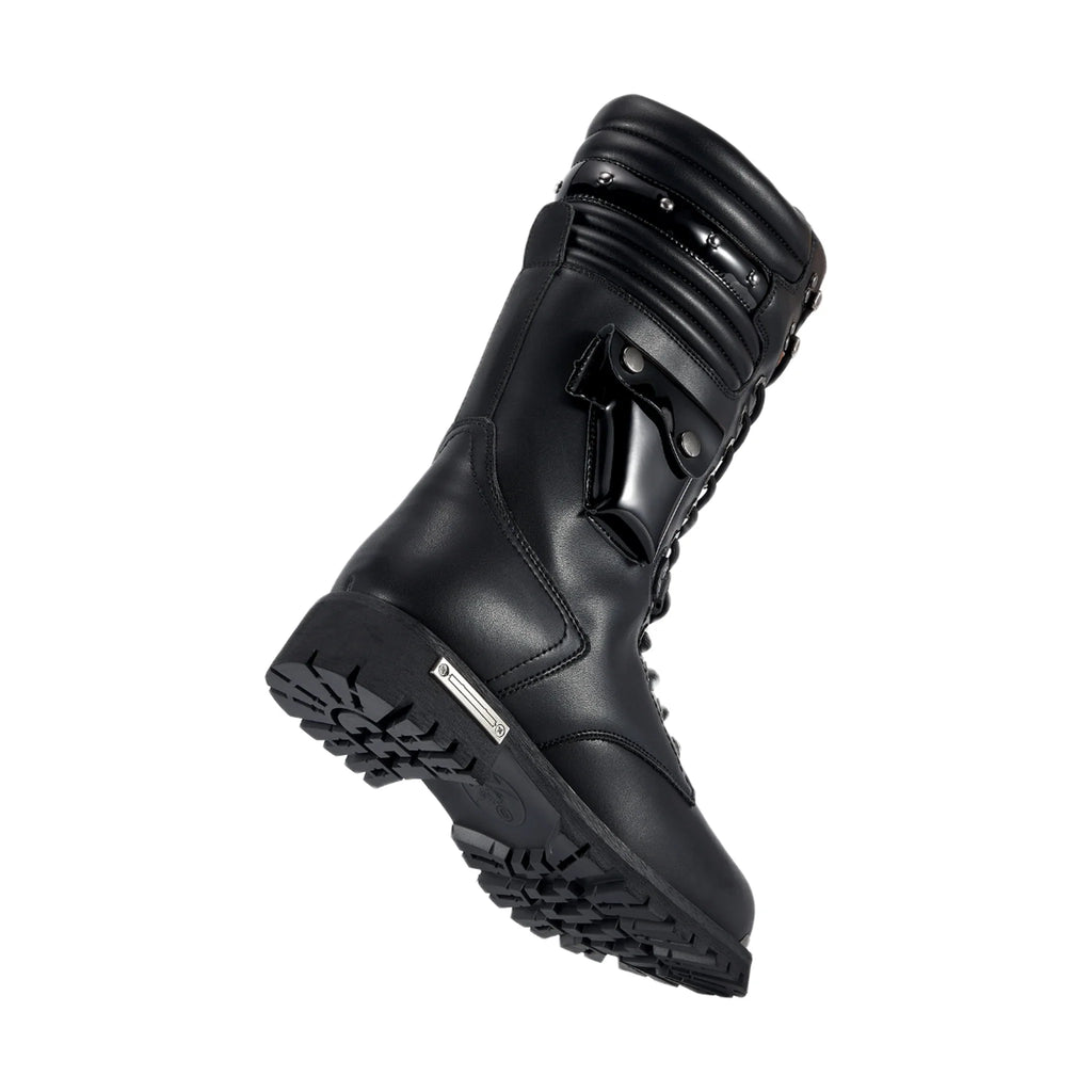 Dream Apparel Men Black Biker Boots