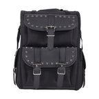 Dream Apparel Medium Size Motorcycle Sissy Bar Bag With Studs