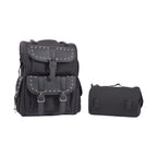 Dream Apparel Medium Size Motorcycle Sissy Bar Bag With Studs