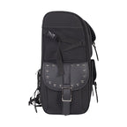 Dream Apparel Large PVC Motorcycle Sissybar Bag With Studs