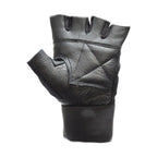 Fingerless Leather Gloves Durable Stylish for Biking Driving and Outdoor Use
