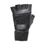 Fingerless Leather Gloves Durable Stylish for Biking Driving and Outdoor Use