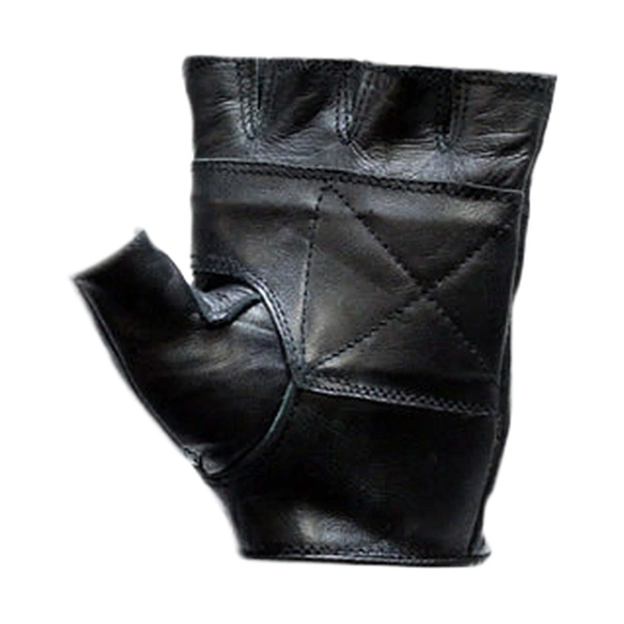 Studded Motorcycle Fingerless Gloves