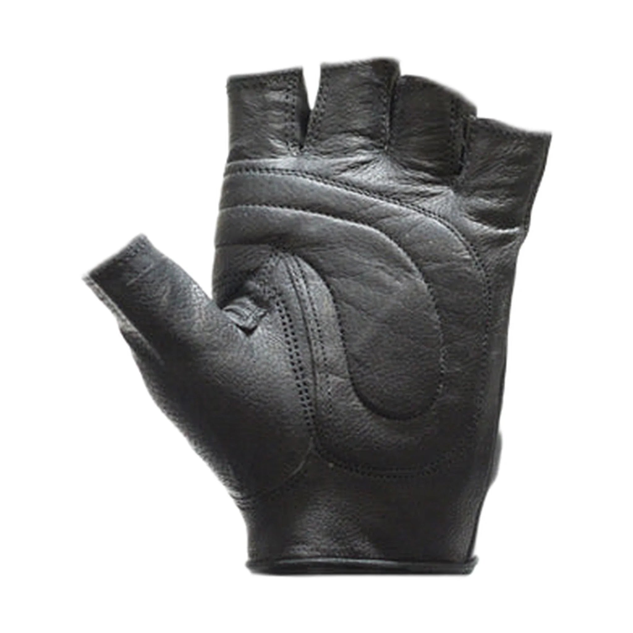 Motorcycle Red Flame Fingerless Gloves
