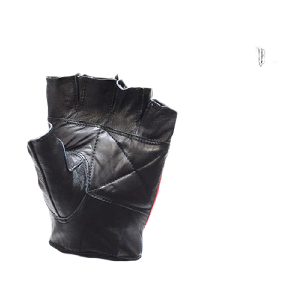 Southern Flag Fingerless Motorcycle Gloves Biker Gear Durable