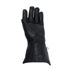 Leather Motorcycle Gloves Gauntlet Style Lined with Concho Premium Leather