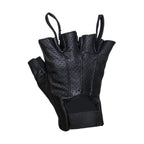 Nappa Leather Fingerless Riding Gloves