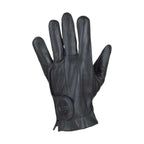 Full Finger Motorcycle Riding Gloves Genuine Leather Gel Palm Velcro Strap