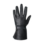 Full Finger Deer Skin Motorcycle Gloves Genuine Leather Adjustable Strap