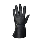 Full Finger Deer Skin Motorcycle Gloves Genuine Leather Adjustable Strap