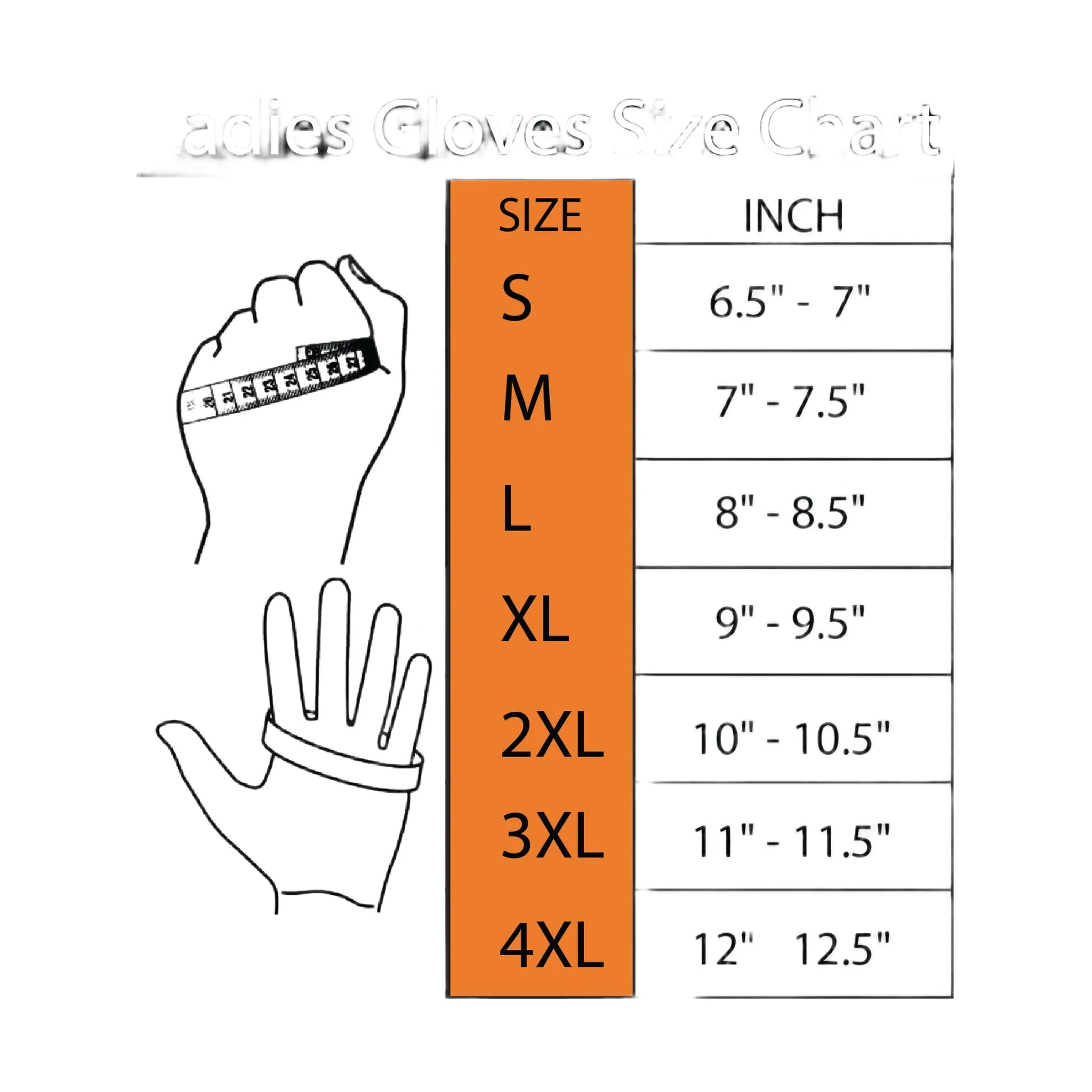 Purple-Heart Graphic Embroidered Leather Gloves