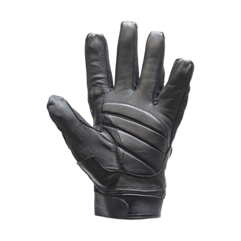 Leather Motorcycle Gloves With Mesh Hard Knuckle Protector Gel Palm Airvents