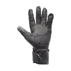 Motorcycle Gloves Double Adjustable Strap Leather Metal Knuckle Protector