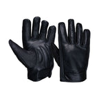 Men's Leather Naked Gloves Soft Durable Brown Classic Fit Warm Protection