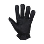 Ladies Black Naked Leather Gloves Dream Apparel Reinforced Palm Warm Riding Gloves