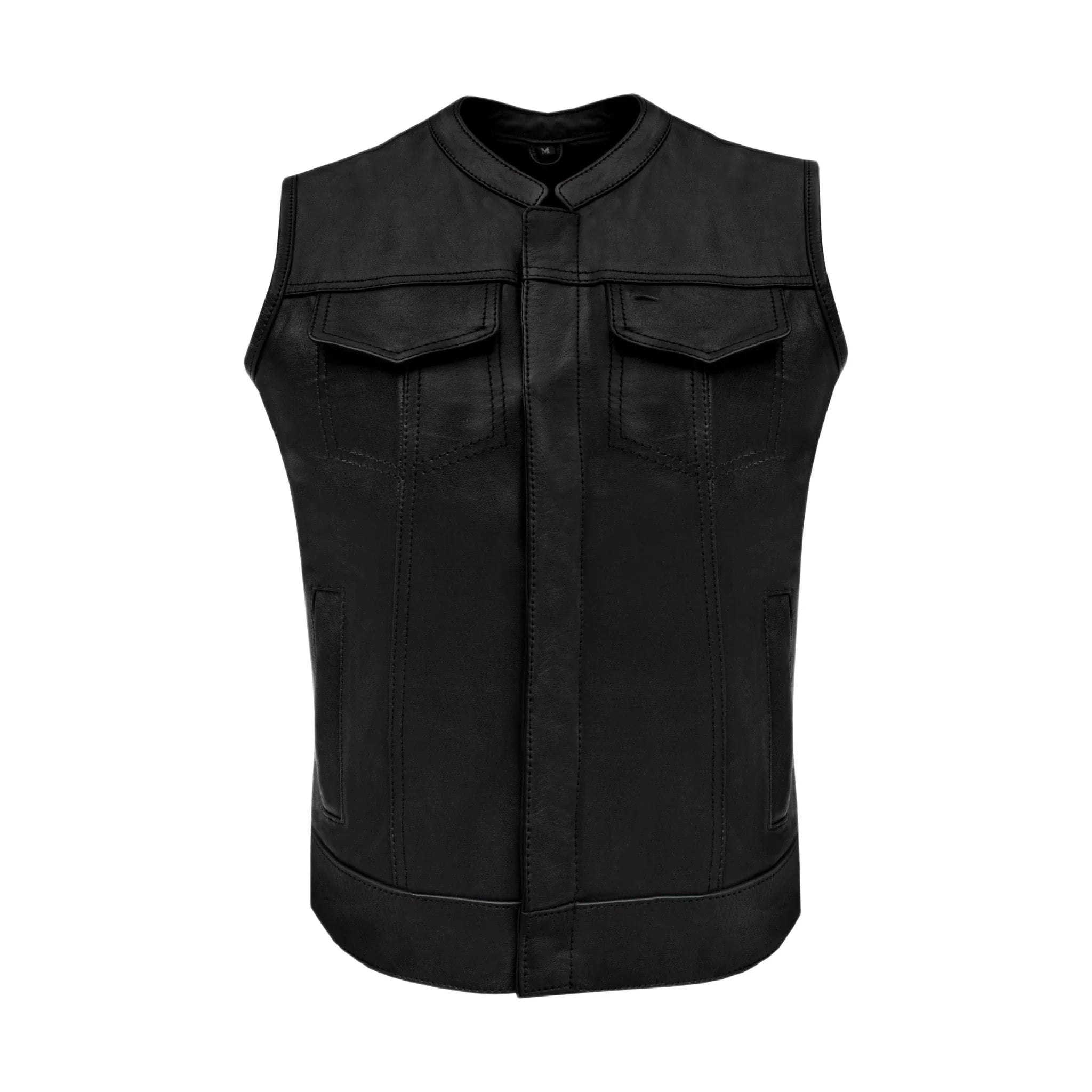 Dream Apparel Women Motorcycle Leather CLUB VEST Butter Soft Thick Leather