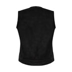 Dream Apparel Women Motorcycle Leather CLUB VEST Butter Soft Thick Leather