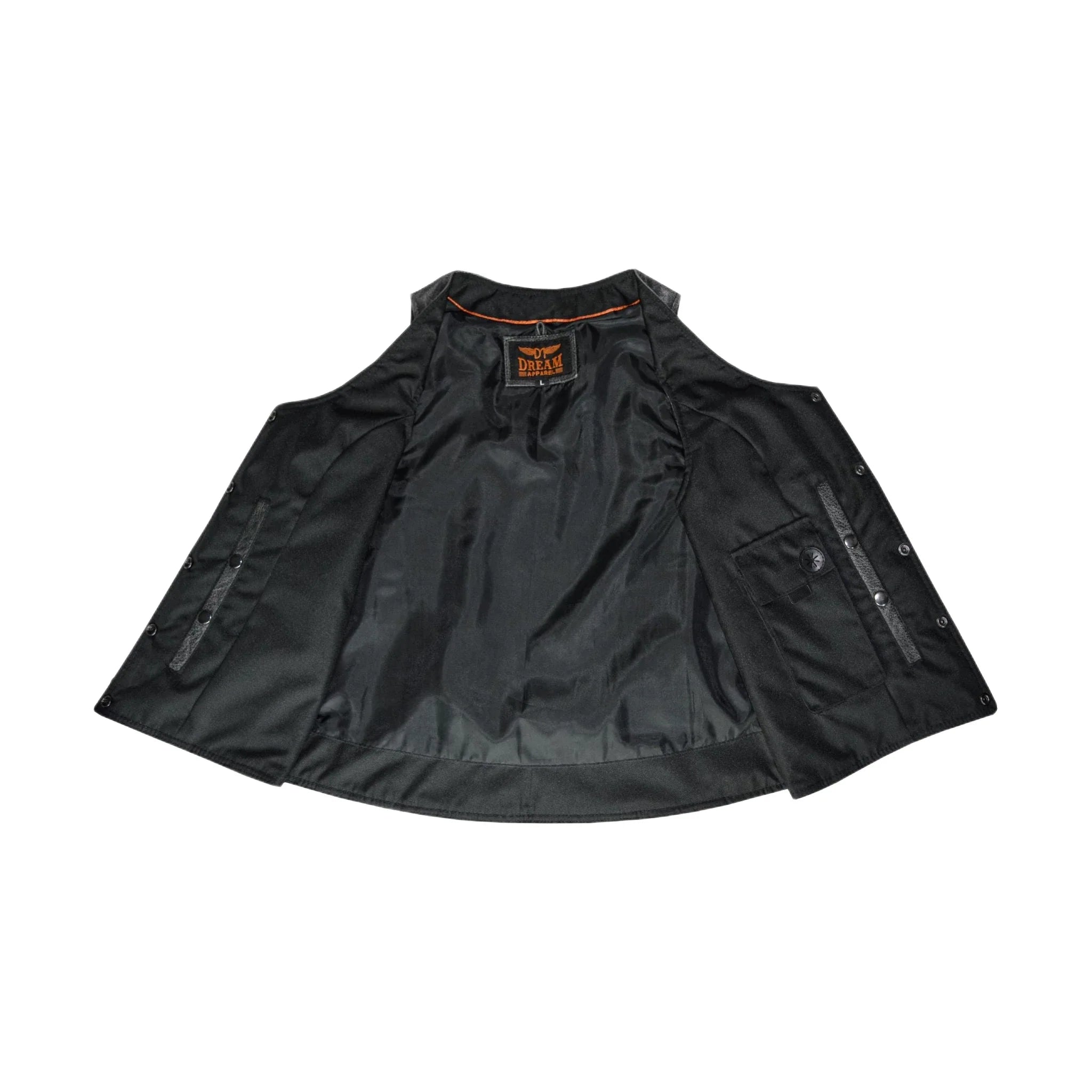 Dream Apparel Women Vest Grey Conceal Carry Pockets