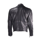 Mens Motorcycle Jacket With Removable Zip Out Lining Soft Leather Airvents
