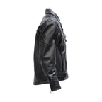 Mens Pistol Pete Motorcycle Jacket Dream Apparel Genuine Cowhide Leather Airvent