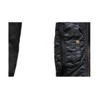 Mens Pistol Pete Motorcycle Jacket Dream Apparel Genuine Cowhide Leather Airvent