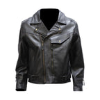 Mens Pistol Pete Motorcycle Jacket Dream Apparel Genuine Cowhide Leather Airvent