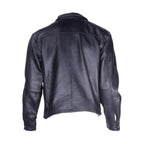 Mens Classic Leather Jacket Dream Apparel Heavy Duty Cowhide With Fur Lined Vest