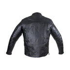 Men's Reflective Leather Concealed Carry Jacket Dream Apparel Split Cowhide