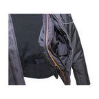 Men's Textile Concealed Carry Racing Jacket Reflective Skulls Full Sleeve Liner